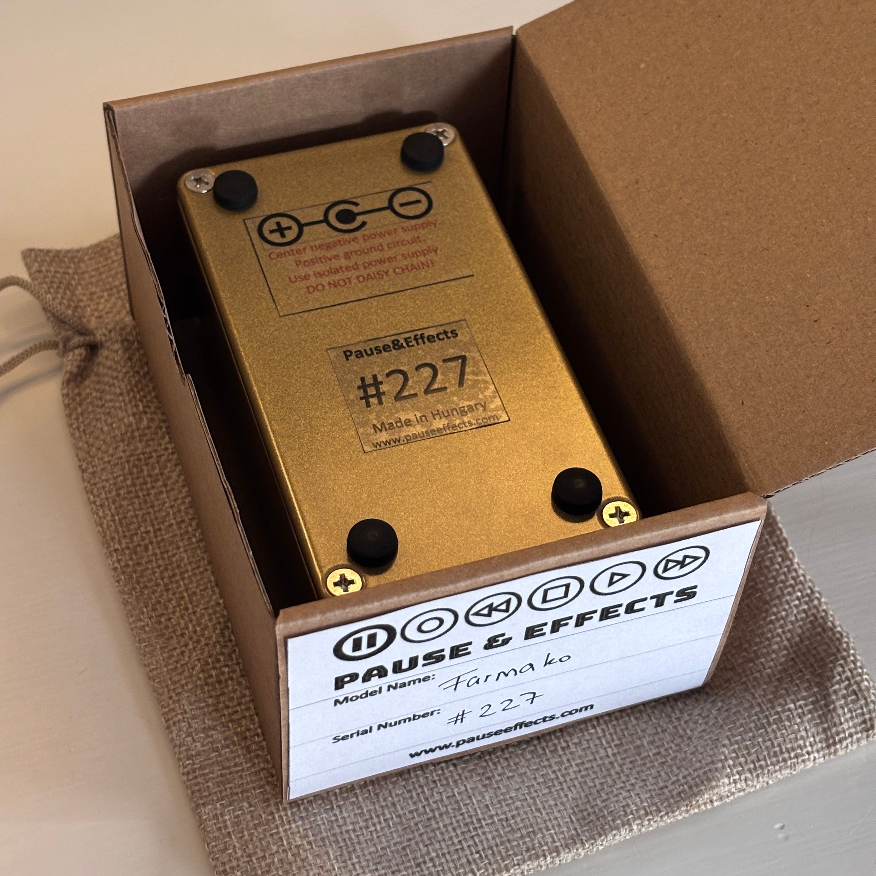 Farmako - Fuzz Germanium Tone Bender MK1.5