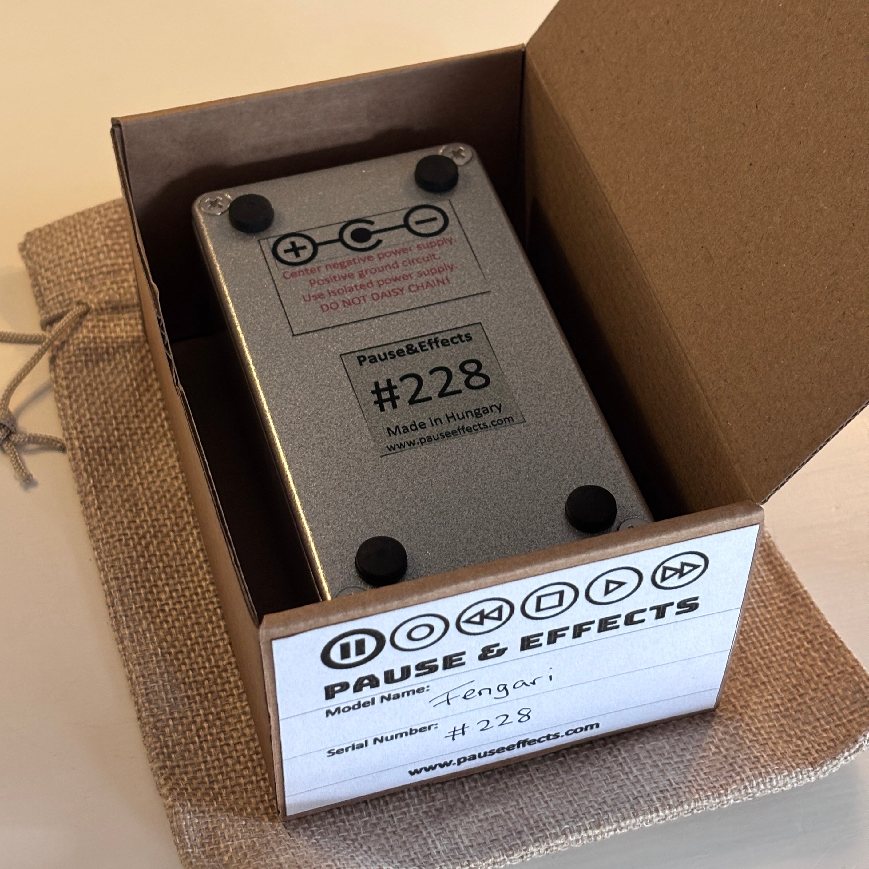 Fengari - Fuzz Germanium Tone Bender MKII